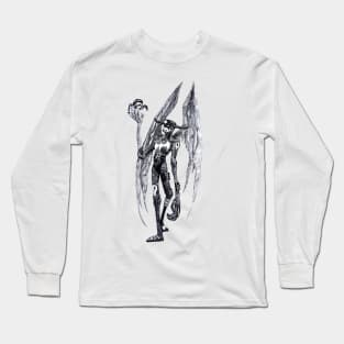 Devimon Contemplating Long Sleeve T-Shirt